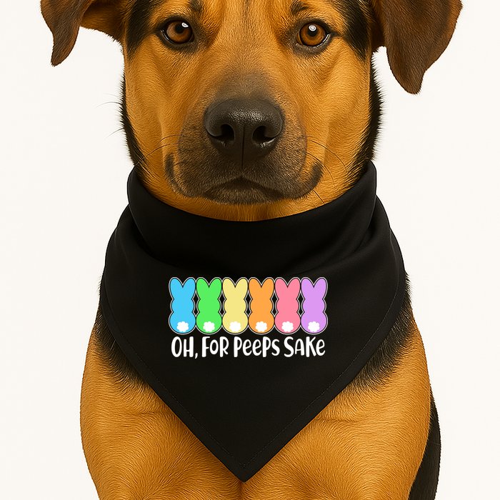 Cute Easter Oh For Peeps Sake USA-Made Doggie Bandana