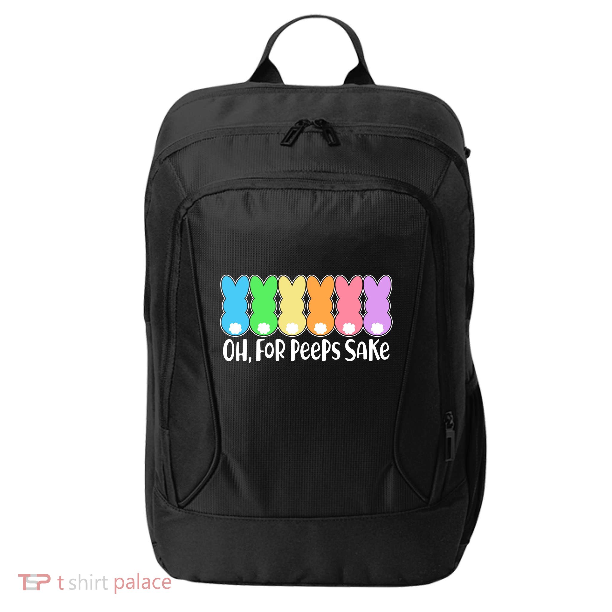 Cute Easter Oh For Peeps Sake City Backpack