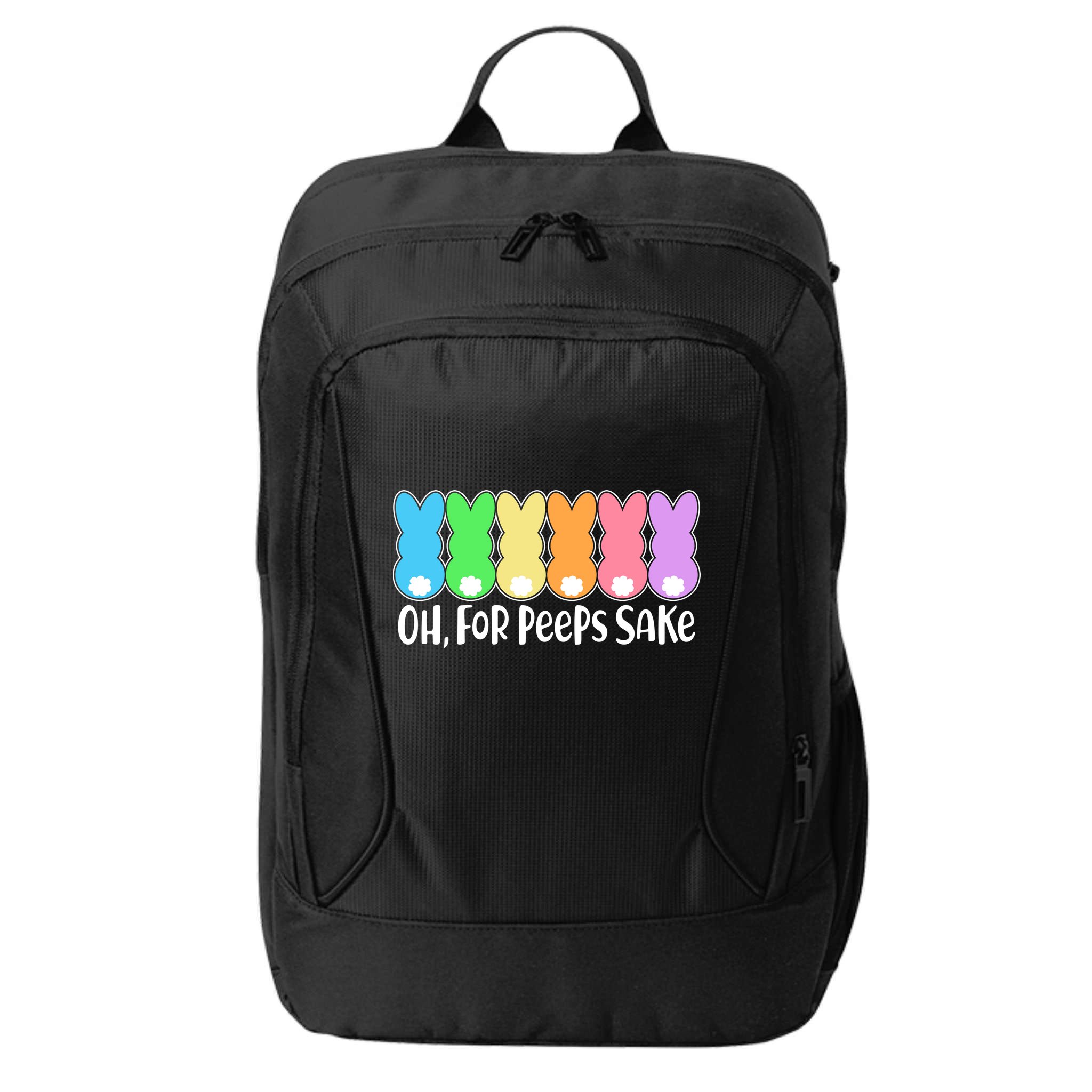 Cute Easter Oh For Peeps Sake City Backpack