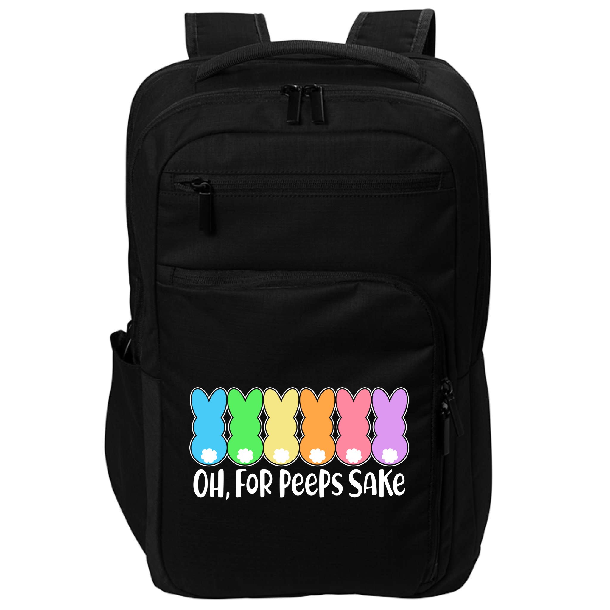 Cute Easter Oh For Peeps Sake Impact Tech Backpack