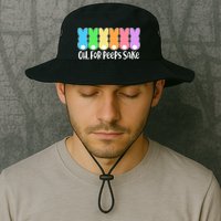 Cute Easter Oh For Peeps Sake Bucket Hat