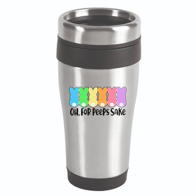 Cute Easter Oh For Peeps Sake 16oz Travel Tumbler