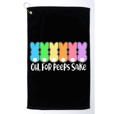 Cute Easter Oh For Peeps Sake Golf Towel