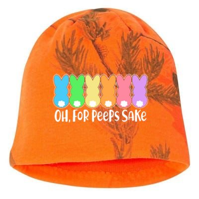 Cute Easter Oh For Peeps Sake Kati - Camo Knit Beanie