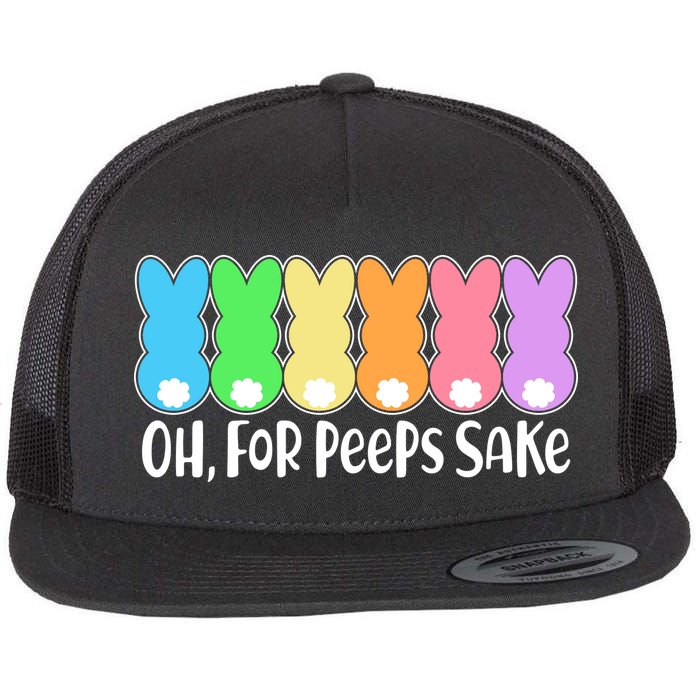 Cute Easter Oh For Peeps Sake Flatbill Hat