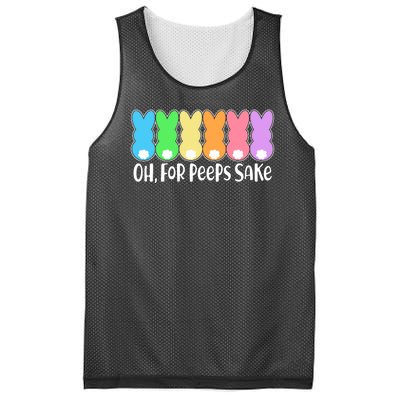 Cute Easter Oh For Peeps Sake Mesh Reversible Basketball Jersey Tank