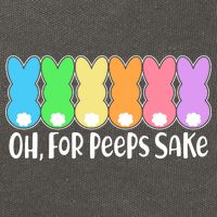 Cute Easter Oh For Peeps Sake Cotton Canvas Backpack