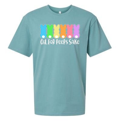 Cute Easter Oh For Peeps Sake Sueded Cloud Jersey T-Shirt