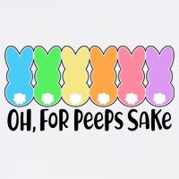 Cute Easter Oh For Peeps Sake Garment-Dyed Sweatshirt