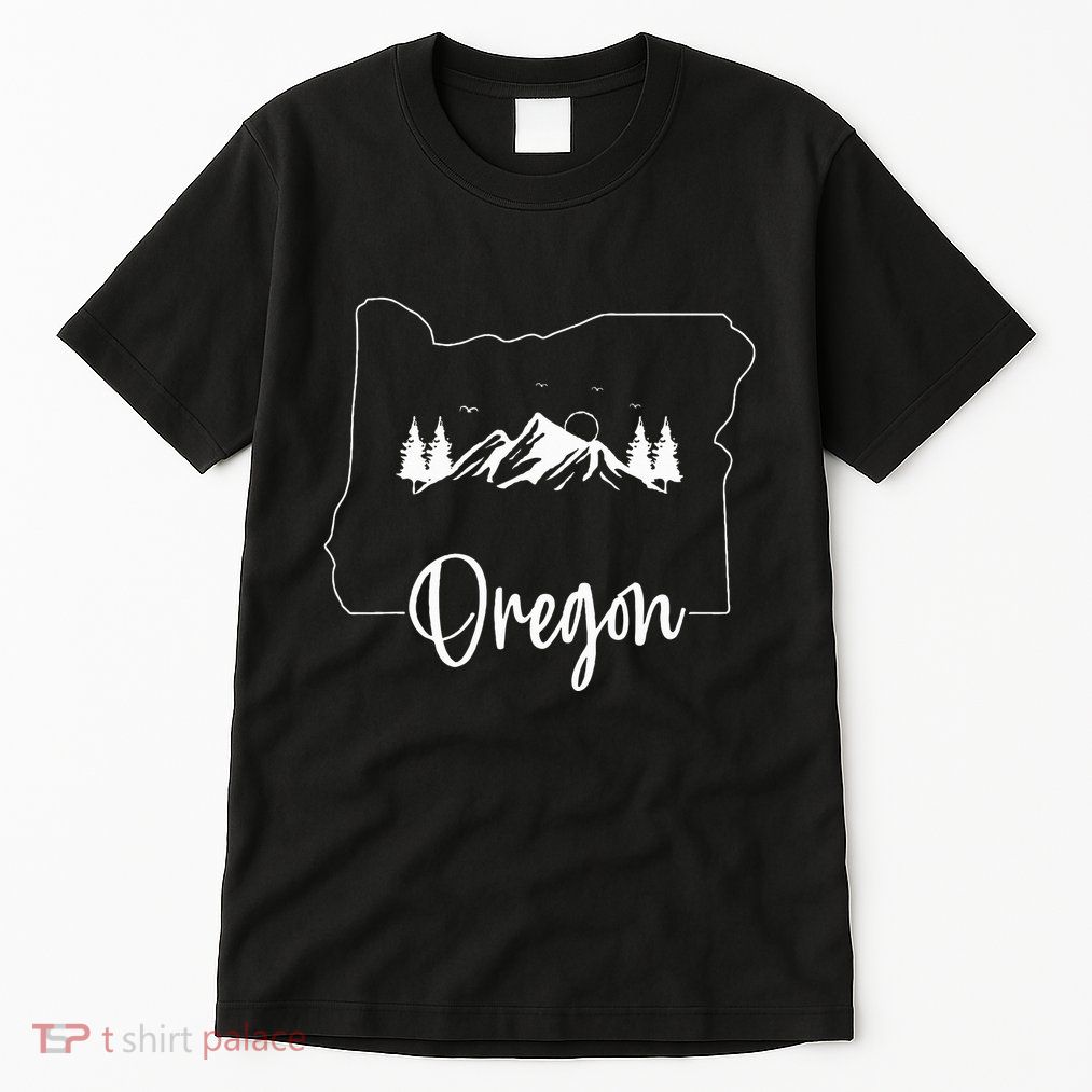 Cool Explore Oregon Pacific Northwest Mountain Life Portland Tall T-Shirt