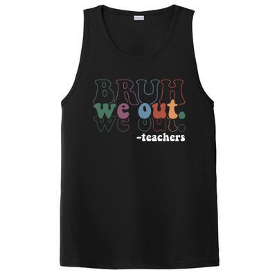 Cute End Of School Year Teacher Summer Bruh We Out Teachers PosiCharge Competitor Tank