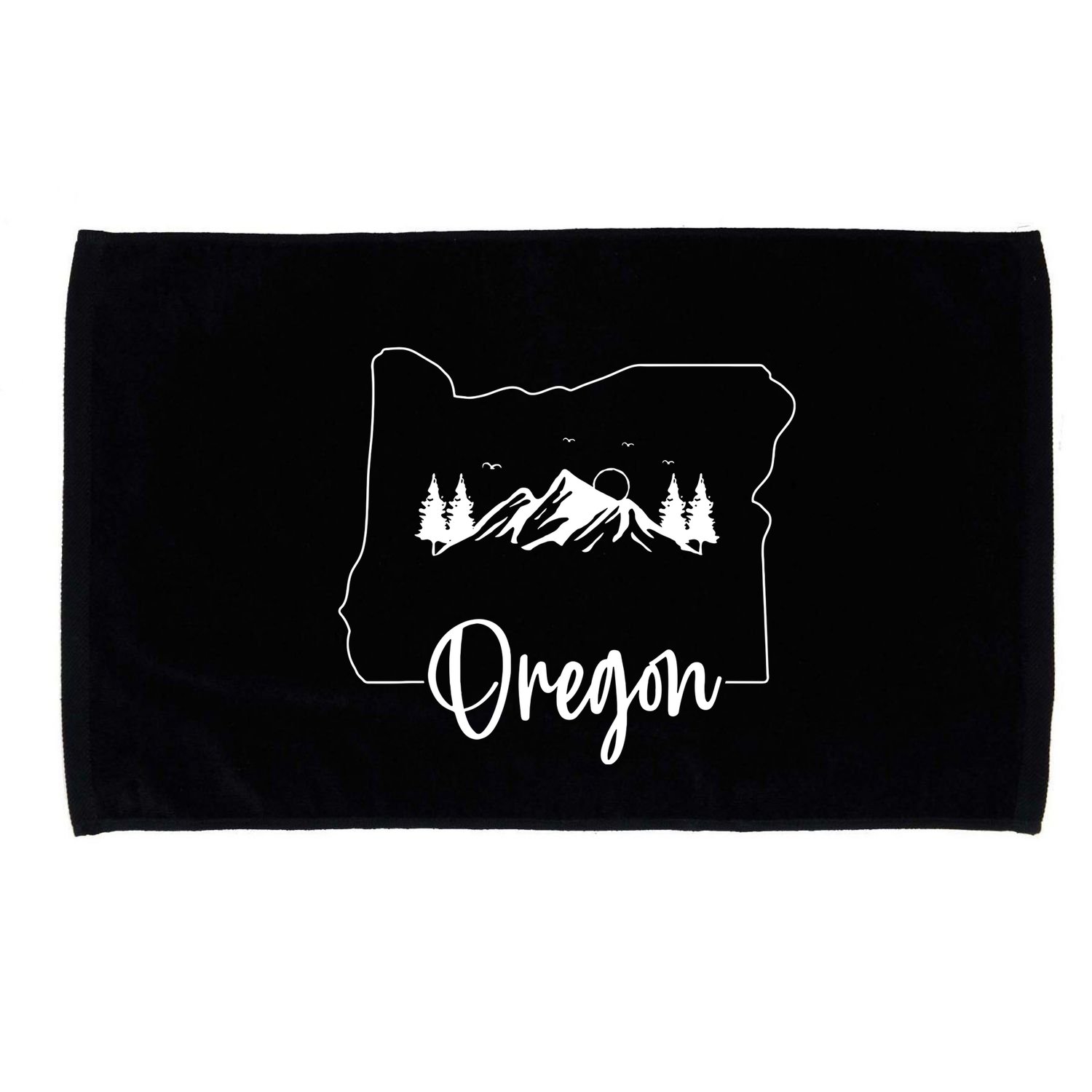 Cool Explore Oregon Pacific Northwest Mountain Life Portland Microfiber Hand Towel