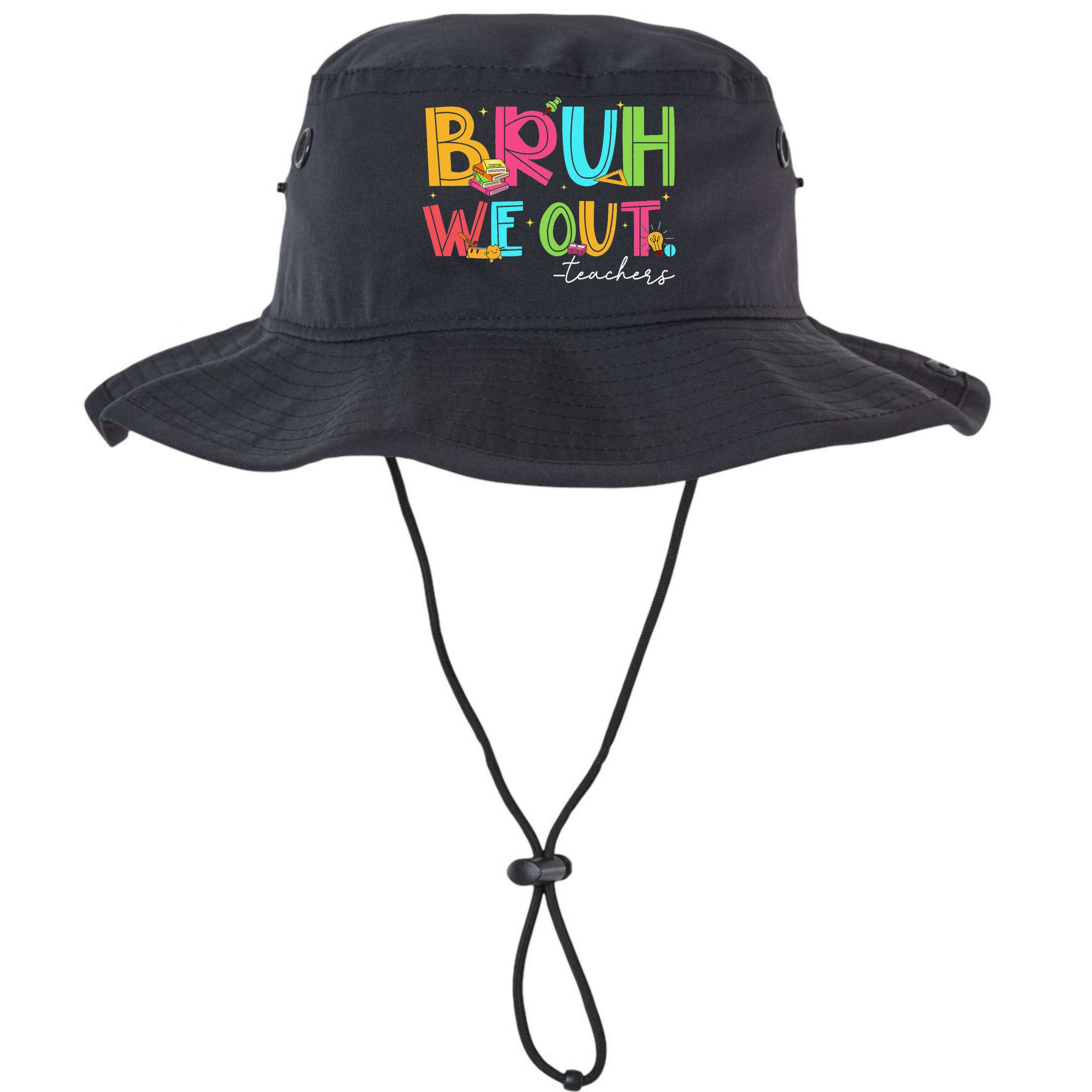 Cute End Of School Year Teacher Summer Bruh We Out Teachers Bucket Hat