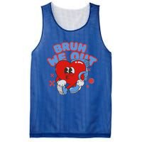 Cute End Of School Year Teacher Summer Bruh We Out Gift Mesh Reversible Basketball Jersey Tank