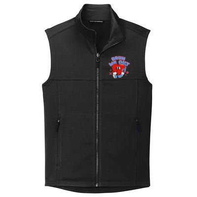 Cute End Of School Year Teacher Summer Bruh We Out Gift Collective Smooth Fleece Vest