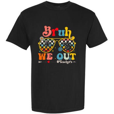 Cute End Of School Year Teacher Summer Bruh We Out Garment-Dyed Heavyweight T-Shirt