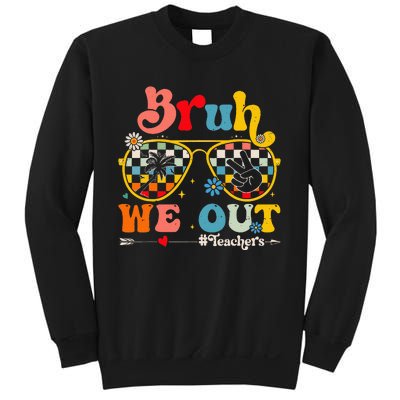 Cute End Of School Year Teacher Summer Bruh We Out Sweatshirt