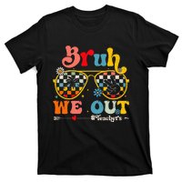 Cute End Of School Year Teacher Summer Bruh We Out T-Shirt