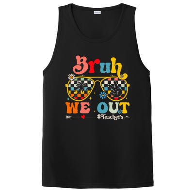 Cute End Of School Year Teacher Summer Bruh We Out PosiCharge Competitor Tank