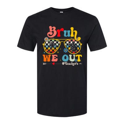 Cute End Of School Year Teacher Summer Bruh We Out Softstyle CVC T-Shirt