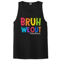 Cute End Of School Year Funny Summer Bruh We Out Teachers PosiCharge Competitor Tank