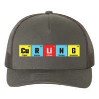 Curling Elementary Periodic Table Funny Gift Yupoong Adult 5-Panel Trucker Hat