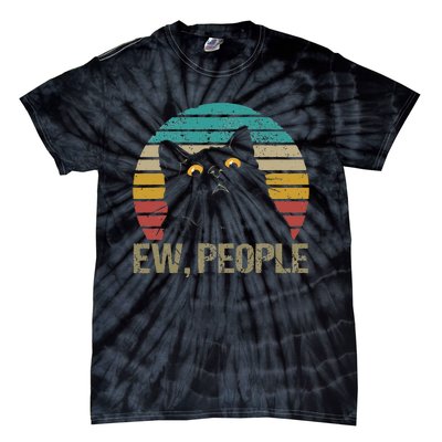 Cat Ew People Tie-Dye T-Shirt