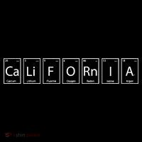 CaLiFORnIA Elements Periodic Table City Backpack