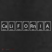 CaLiFORnIA Elements Periodic Table 11oz C Handle Ceramic Mug