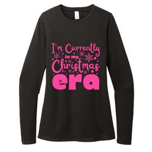 Christmas Era Pink Candycore Holiday Movie Watching Gift Womens CVC Long Sleeve Shirt