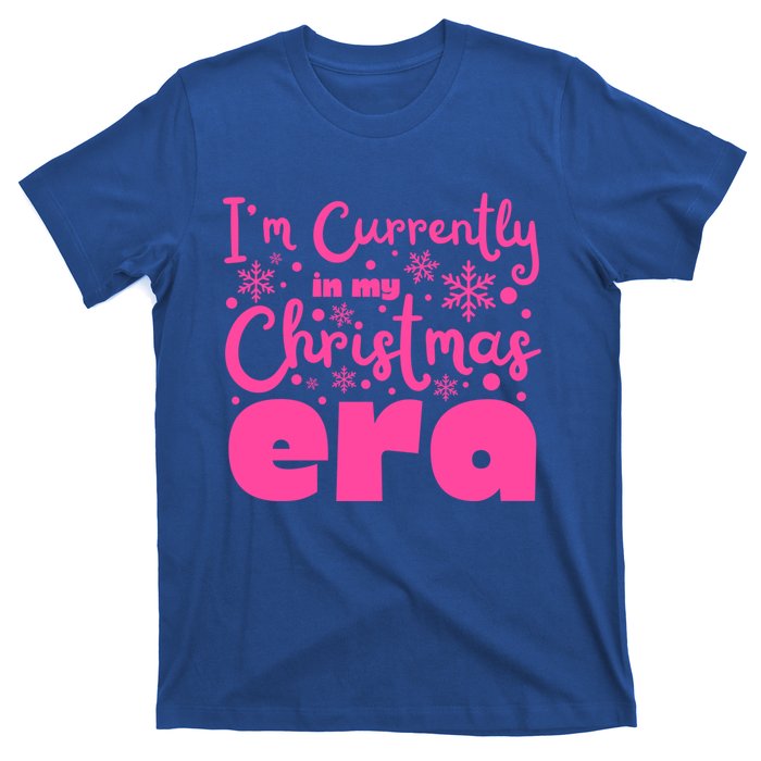 Christmas Era Pink Candycore Holiday Movie Watching Gift T-Shirt