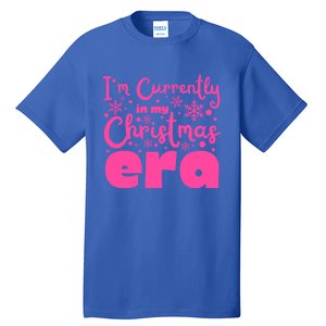 Christmas Era Pink Candycore Holiday Movie Watching Gift Tall T-Shirt