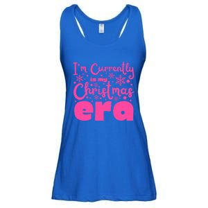 Christmas Era Pink Candycore Holiday Movie Watching Gift Ladies Essential Flowy Tank