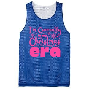 Christmas Era Pink Candycore Holiday Movie Watching Gift Mesh Reversible Basketball Jersey Tank