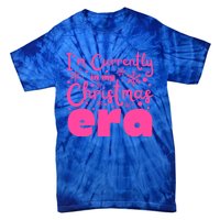 Christmas Era Pink Candycore Holiday Movie Watching Gift Tie-Dye T-Shirt