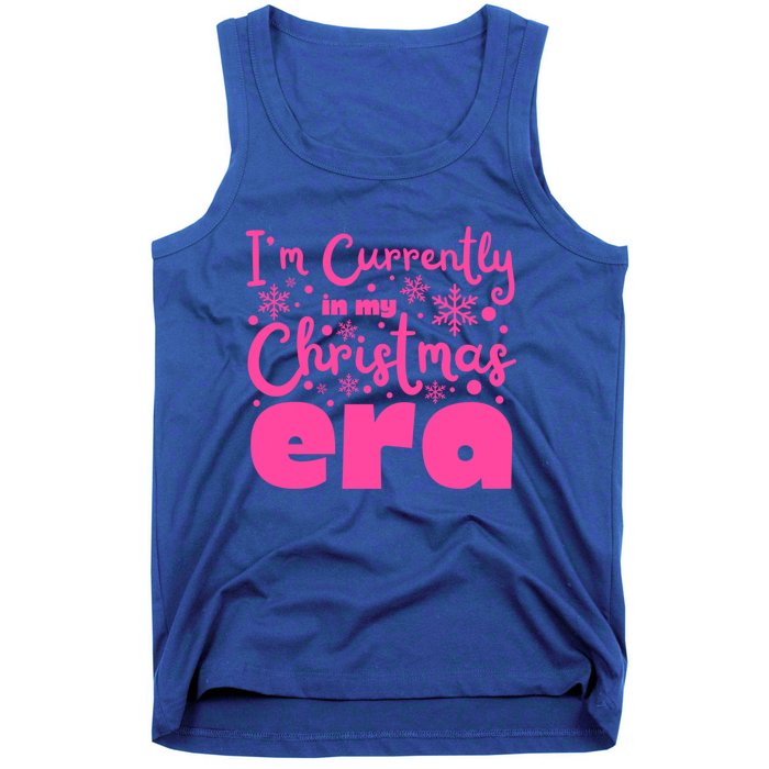 Christmas Era Pink Candycore Holiday Movie Watching Gift Tank Top