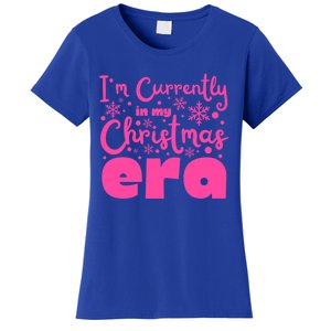 Christmas Era Pink Candycore Holiday Movie Watching Gift Women's T-Shirt