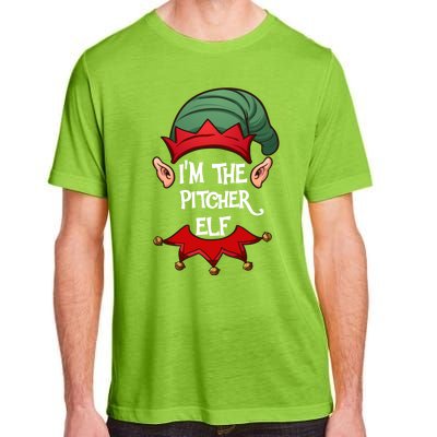 Christmas Elf Pajama IM The Pitcher Elf Christmas Gift Adult ChromaSoft Performance T-Shirt