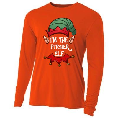 Christmas Elf Pajama IM The Pitcher Elf Christmas Gift Cooling Performance Long Sleeve Crew