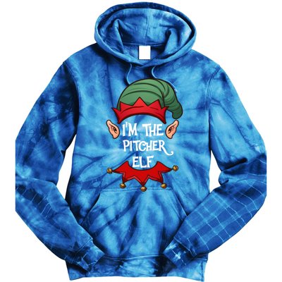 Christmas Elf Pajama IM The Pitcher Elf Christmas Gift Tie Dye Hoodie