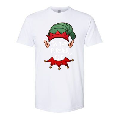 Christmas Elf Pajama IM The Pitcher Elf Christmas Gift Softstyle CVC T-Shirt