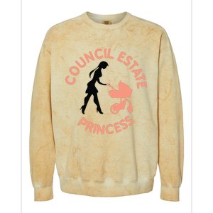 Council Estate Princess Colorblast Crewneck Sweatshirt