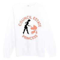 Council Estate Princess Premium Crewneck Sweatshirt