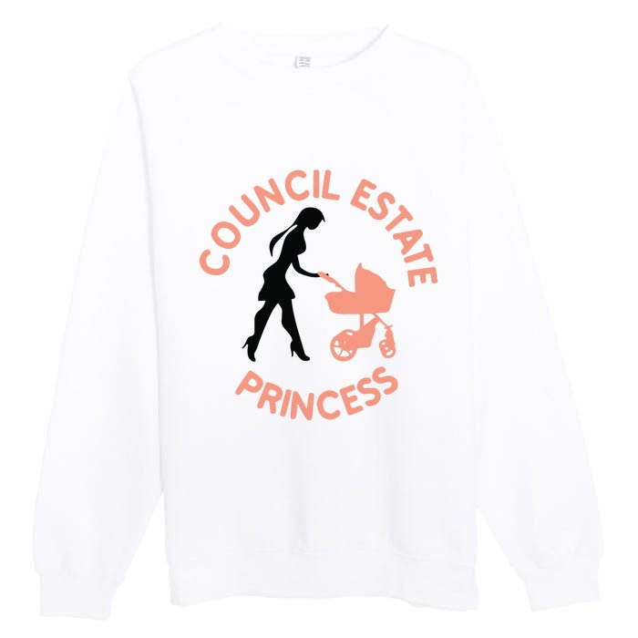 Council Estate Princess Premium Crewneck Sweatshirt