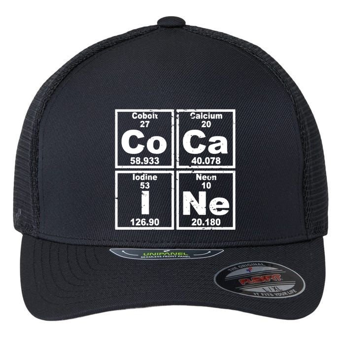 Cocain Element Party Disco Rude Flexfit Unipanel Trucker Cap