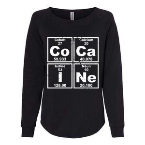 Cocain Element Party Disco Rude Womens California Wash Sweatshirt