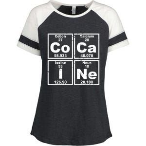 Cocain Element Party Disco Rude Enza Ladies Jersey Colorblock Tee