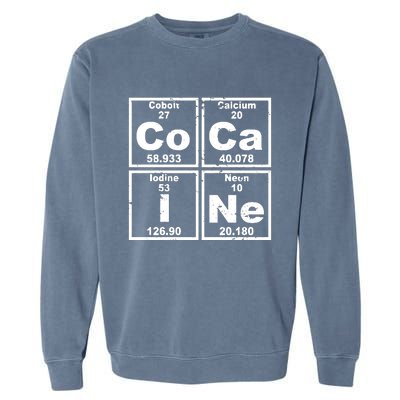 Cocain Element Party Disco Rude Garment-Dyed Sweatshirt