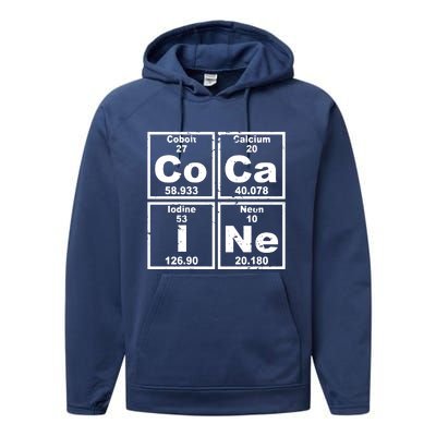 Cocain Element Party Disco Rude Performance Fleece Hoodie