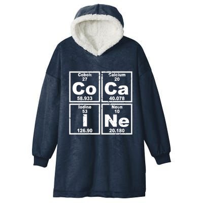 Cocain Element Party Disco Rude Hooded Wearable Blanket
